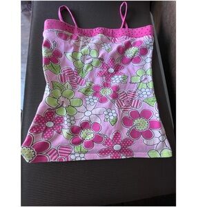 Justice Girls summer top w/ flowers
